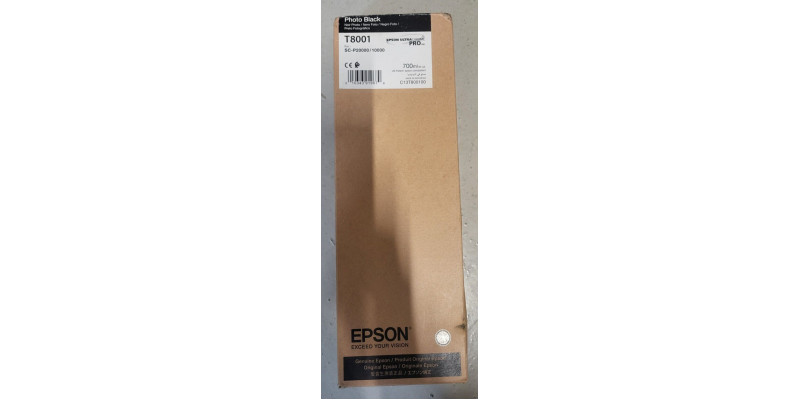 Tinte Epson T8001 Foto Schwarz Neu OVP B-Ware Original SC-P20000  05.2021 
