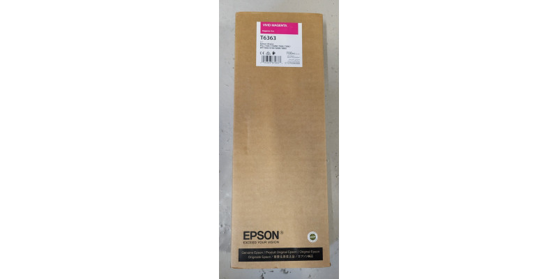 Tintenpatrone Epson T6363 Magenta Neu OVP Original Stylus Pro 7700 MHD 03.2020 
