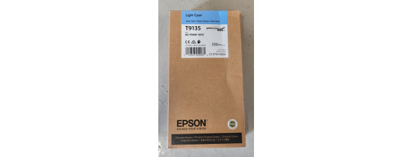 Tintenpatrone Epson T9135 Light Cyan Neu OVP Original SC-P5000  11.2020 