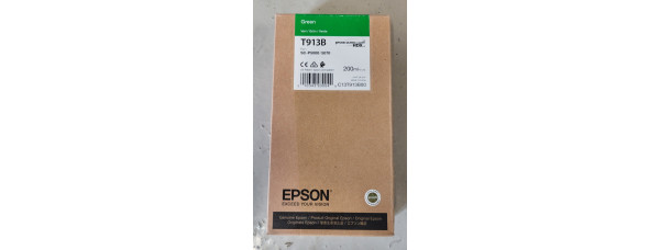 Tinte Epson T913B Grün C13T913B00 Neu OVP Original SC-P5000  MHD 07.2020 