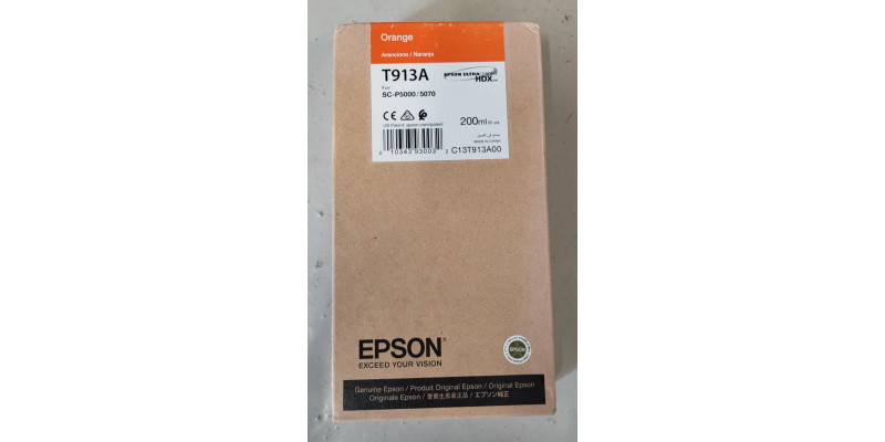 Tinte Epson T913A Orange C13T913A00 Neu OVP Original SC-P5000   02.2021 