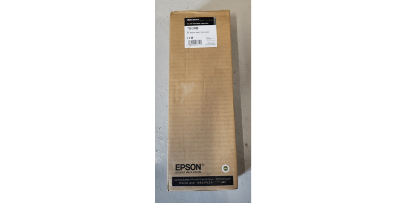 Tintenpatrone Epson T8048 Schwarz Neu OVP Original SC-P9000 MHD: 09.2019 