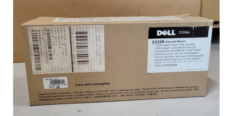 Toner Dell C233R Schwarz 593-10839 Neu OVP Original Dell 3330dn   