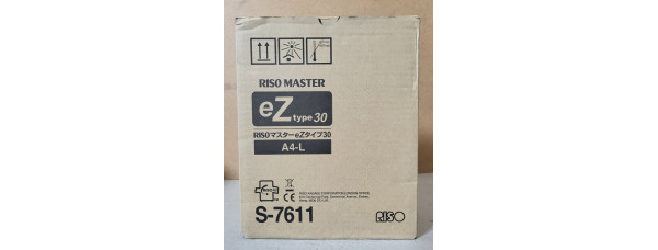 Riso Master S-7611 eZ Type 30 Schwarz Neu OVP A-Ware Original EZ 200 S-8188E Rg 