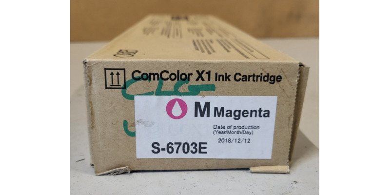 Tintenpatrone RISO S-6703E Magenta Neu OVP Original ComColor 9150 7150  