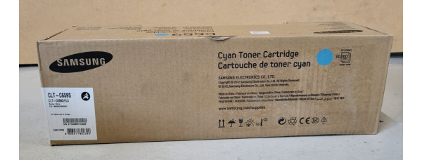 Toner Samsung CLT-C659S Cyan Neu OVP Original CLX-8640ND   