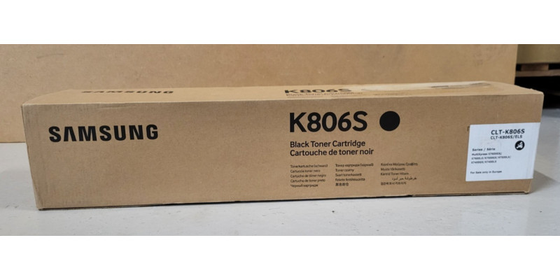 Toner Samsung CLT-K806S Schwarz  Neu OVP Original MultiXpress X7600GX . 