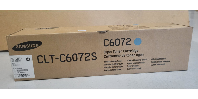 Toner Samsung CLT-C6072S Cyan Neu OVP Original CLX 9250ND CLX 9350ND Rg MwSt. 