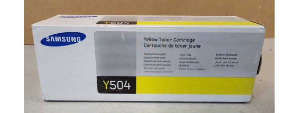 Toner Samsung CLT-Y504S Gelb Neu OVP Original CLX-415 CLX-4195 Rg MwSt. 