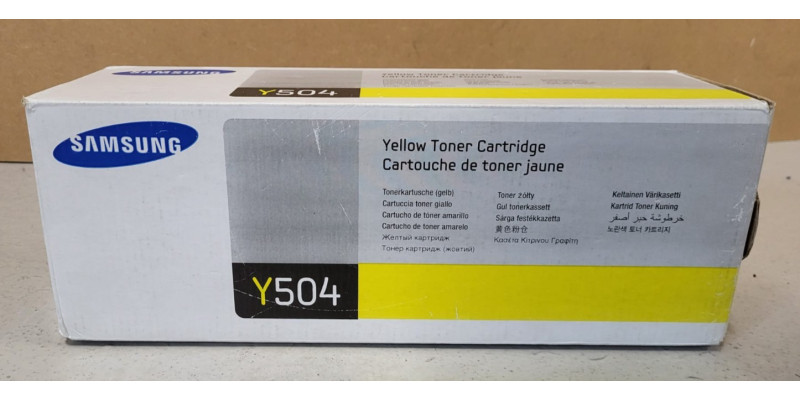 Toner Samsung CLT-Y504S Gelb Neu OVP Original CLX-415 CLX-4195 Rg MwSt. 