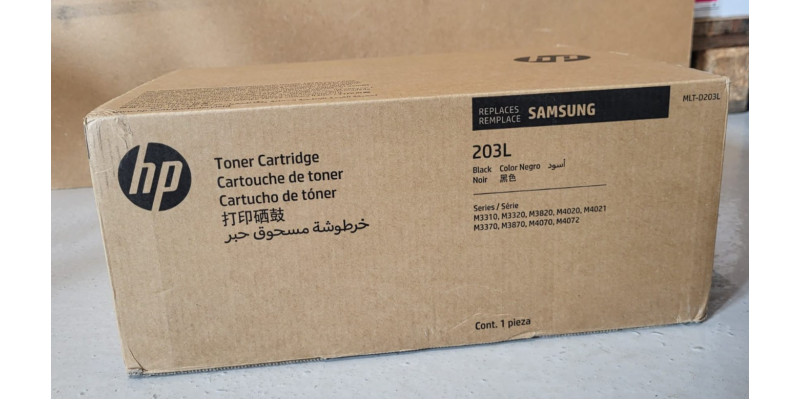 Toner Samsung MLT-D203L / ELS Schwarz Neu OVP Original M3310 M3320 Rg MwSt. 