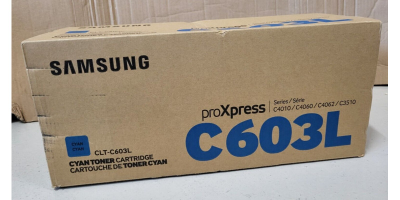 Toner Samsung CLT-C603L Cyan SU078A Neu OVP A-Ware Original proXpress C4010 MwSt 