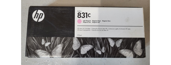 Tintenpatrone HP 831C Light Magenta CZ699A Neu OVP Original MHD 12.2020  