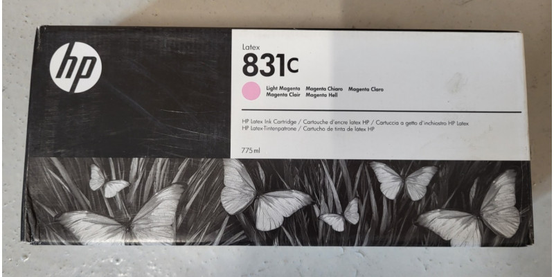 Tintenpatrone HP 831C Light Magenta CZ699A Neu OVP Original MHD 12.2020  