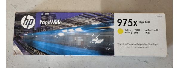 Tintenpatrone HP 975X Gelb L0S06AA Neu OVP Original MHD 09.2019 . 