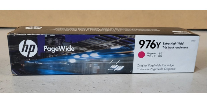 Tinte HP 976Y Magenta L0R06A Neu OVP HP PageWide Pro 552 577 MHD 05.2020  