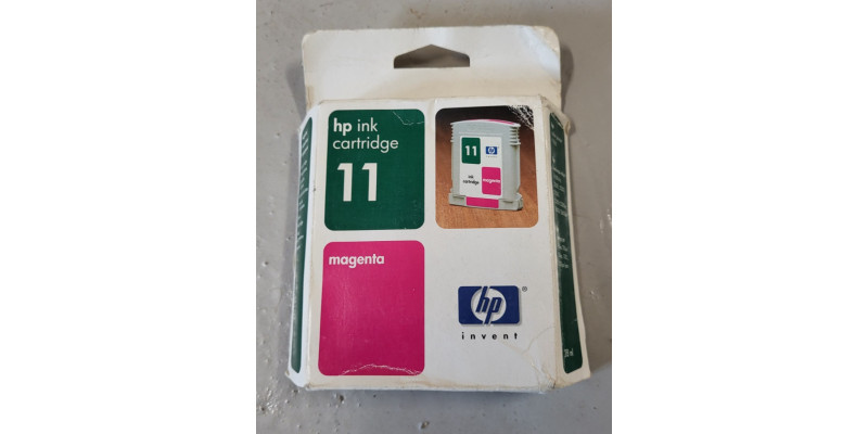 Tintenpatrone HP 11 Magenta C4837AE Neu OVP Original Color Printer 1700 Rg MwSt. 