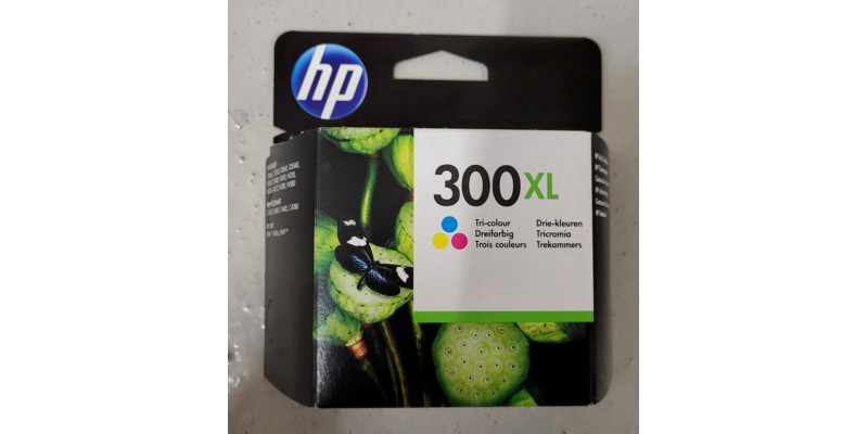 Tinte HP 300XL CMY CC644EE Neu OVP HP DeskJet D1660, D5560 Rg MwSt MHD: 12/22 