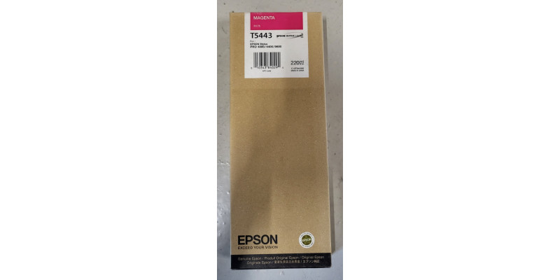 Tintenpatrone Epson T5443 Magenta Neu OVP Original Stylus Pro 4000 07.2009 