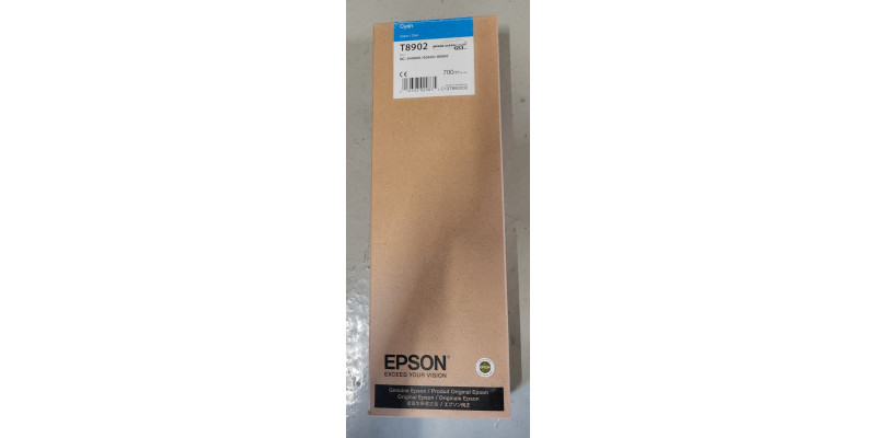 Tintenpatrone Epson T8902 Cyan Neu OVP Original SC-S40600 MHD: 03.2020 . 