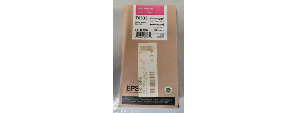 Tintenpatrone Epson T6533 Magenta Neu OVP Original MHD: 02.2015 Stylus Pro 4900 