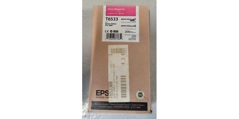 Tintenpatrone Epson T6533 Magenta Neu OVP Original MHD: 02.2015 Stylus Pro 4900 