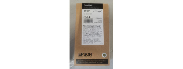Tintenpatrone Epson T9131 Foto Schwarz Neu OVP Original SC-P5000 MHD: 11.2021 Rg 