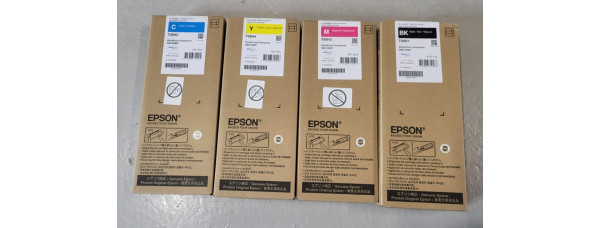 4 Tintenpatronen Epson T08H1 T08H2 T08H3 T08H4 Neu OVP A-Ware Original AM-C4000 4 Tintenpatronen Epson T08H1 T08H2 T08H3 T08H4 Neu OVP A-Ware Original AM-C4000