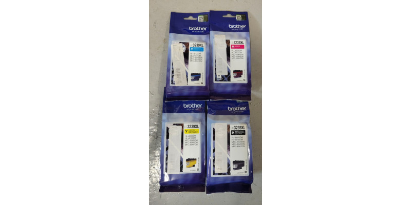 4 Tintenpatronen Brother LC3239XL Neu OVP A-Ware Original HL-J6000DW . 
