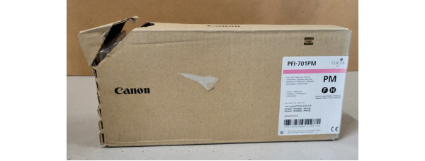 Tintenpatrone PFI-701PM Foto Magenta Neu OVP Original iPF8000 MHD: 11.2016  