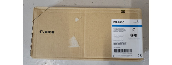 Tintenpatrone Canon PFI-701C Cyan 0901B005 Neu OVP Original iPF 8000 MHD 03.2018 
