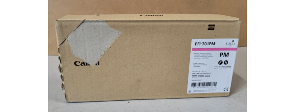 Tintenpatrone PFI-701PM Foto Magenta Neu OVP Original iPF8000 MHD: 08.2018 . 