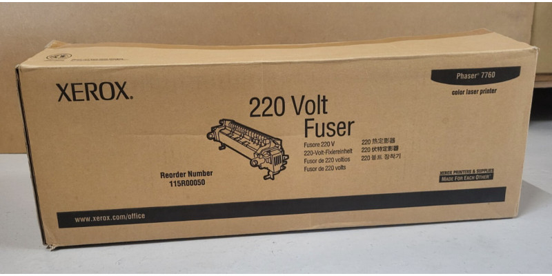 Fixiereinheit 115R00050 Xerox 220 Volt Fuser Neu OVP Original Phaser 7760 . 