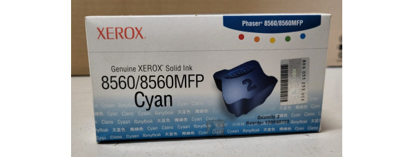 Xerox Solid Ink Phaser 8560/8560MFP Cyan 108R00723 Neu OVP Original . 