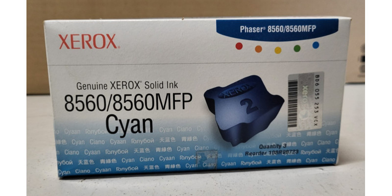 Xerox Solid Ink Phaser 8560/8560MFP Cyan 108R00723 Neu OVP Original . 